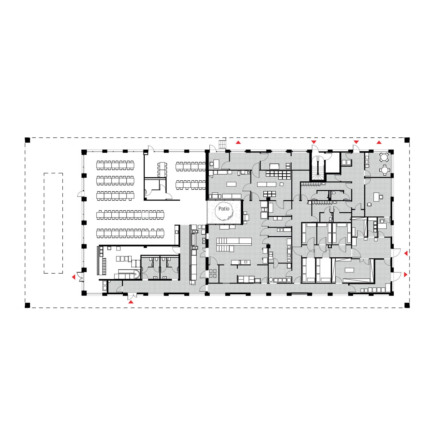 某学院中央厨房建设丨法国丨ATELIERS OS ARCHITECTES-38