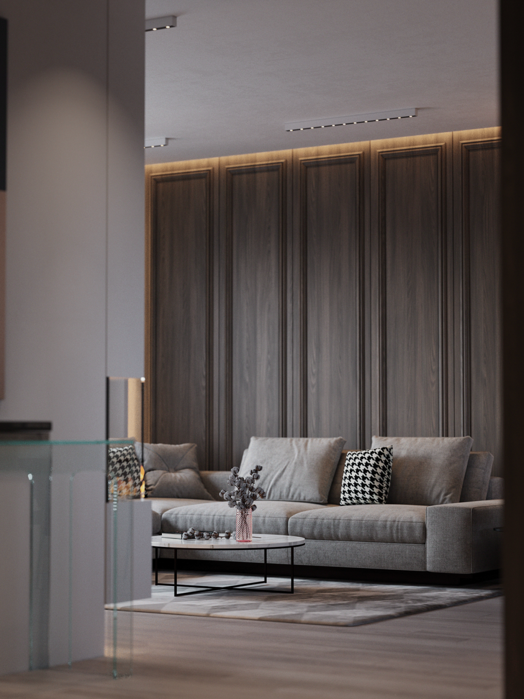 现代轻奢公寓设计丨阿塞拜疆丨Kamran Kerimov-57