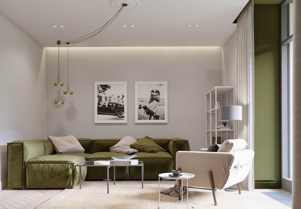 北欧公寓的清新与舒适 - 梦寐以求的居所-0