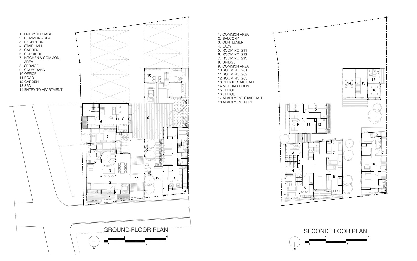 曼谷 TAMNI 旅舍丨泰国曼谷丨POD Architects-95