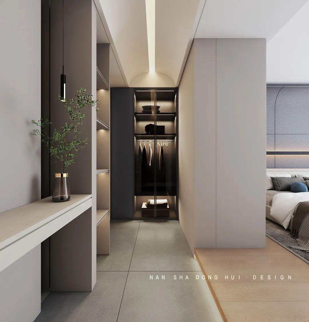 极简线条勾勒灵性空间丨南厦东辉设计-17