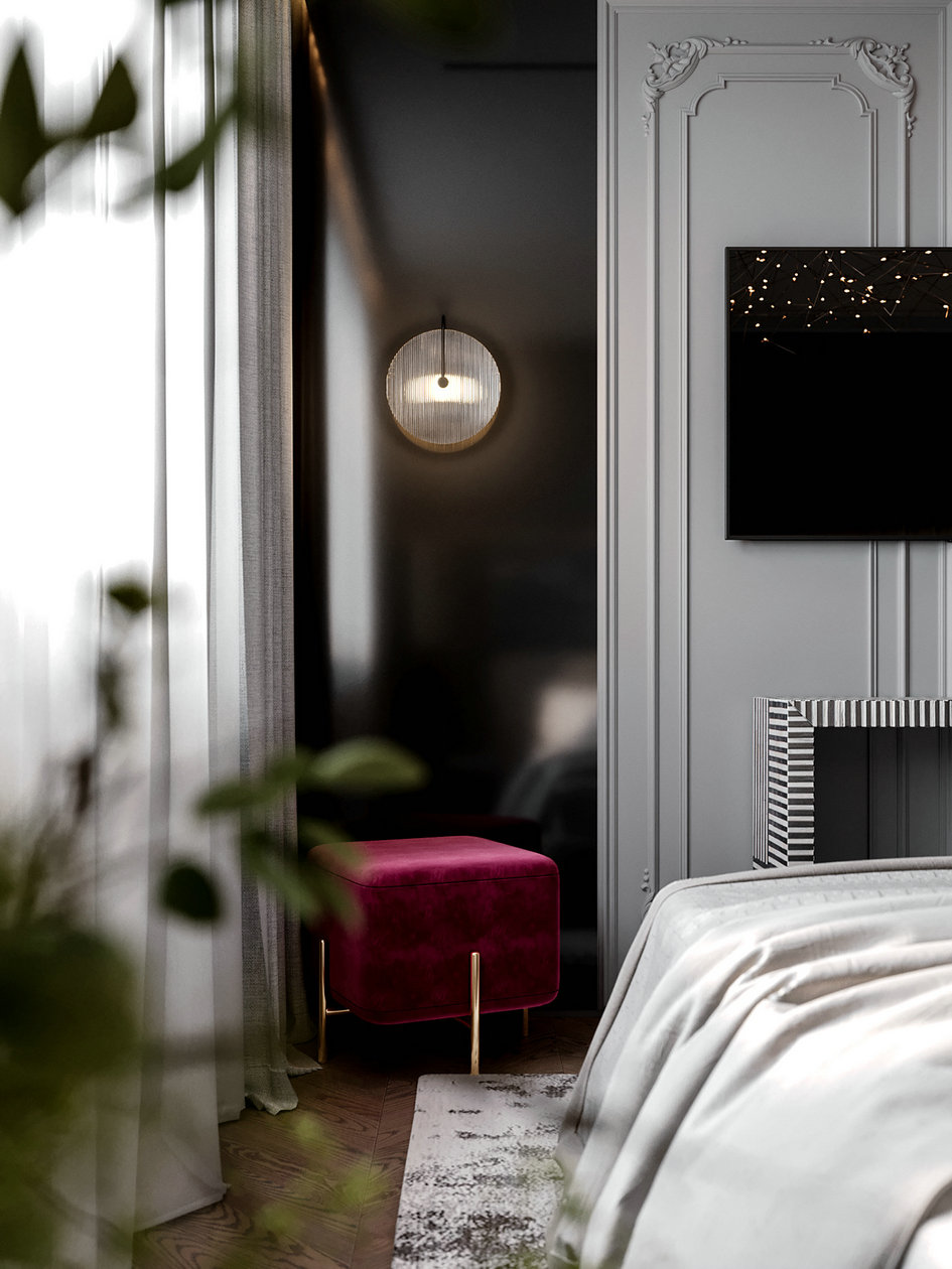 高级灰色系公寓设计-12