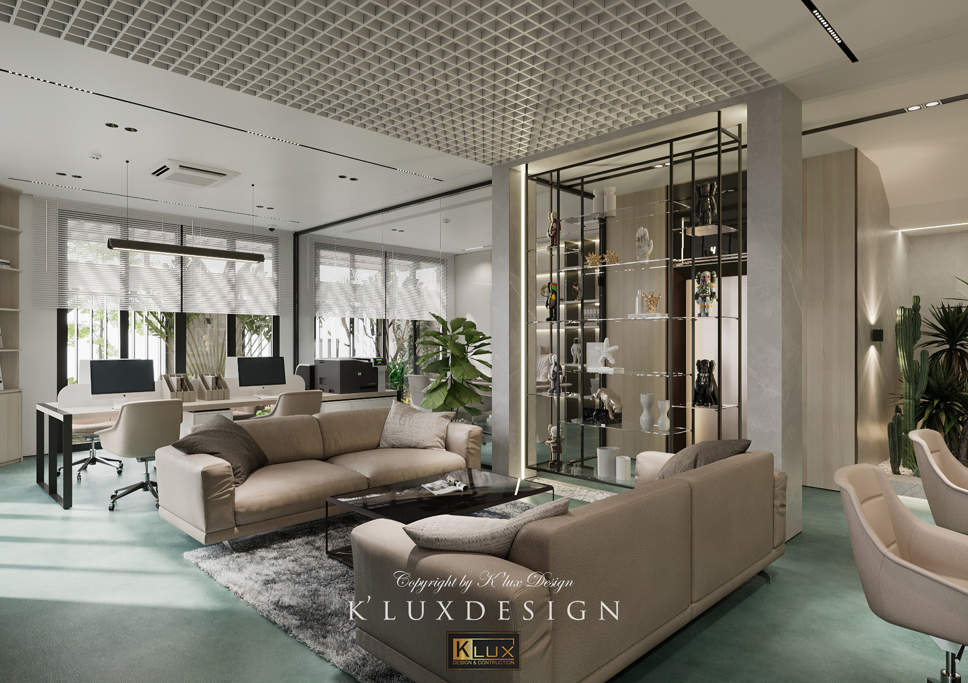 越南兴别墅改造项目（一层）丨越南河内丨K'lux design-19