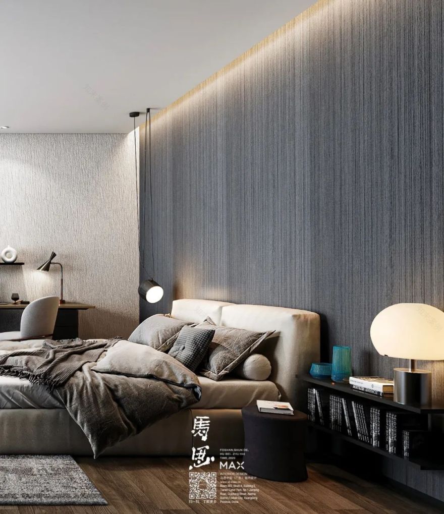 马思室内设计 | 现代轻奢别墅, 间至味是清欢-163