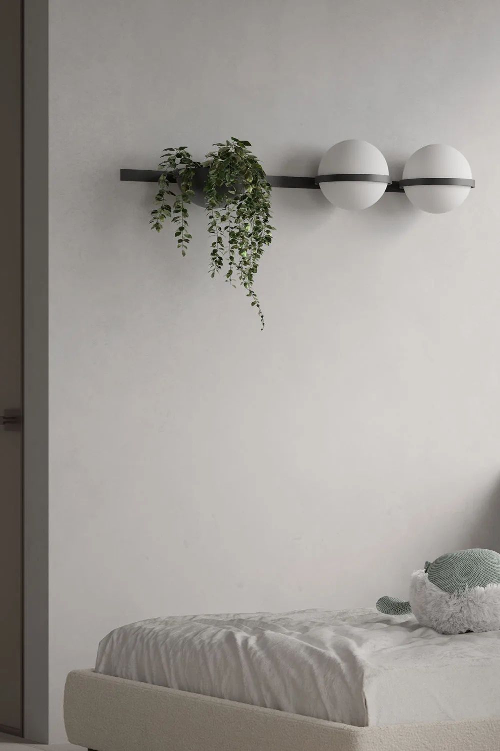 盐系简约,静美!灰白木色打造宁静家居空间丨星艺装饰广州总部-90