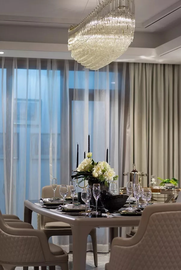 臻品空间设计：呼市伊泰华府•云玺精装成品房-22