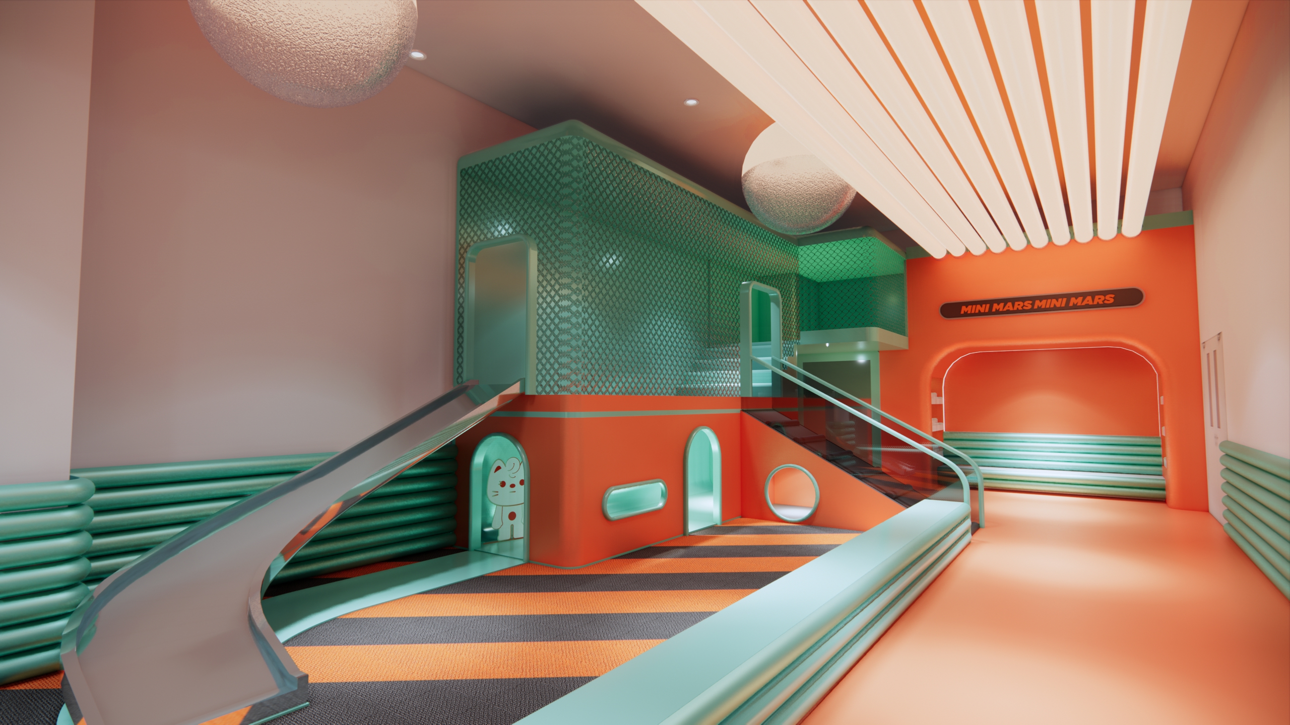 MINIMARS 亲子家庭乐园（长沙）丨中国长沙丨SURP 商业设计-18