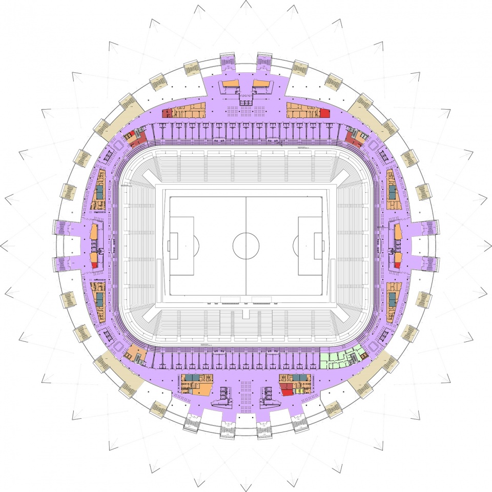 俄罗斯 Samara 足球场丨PI ARENA-50