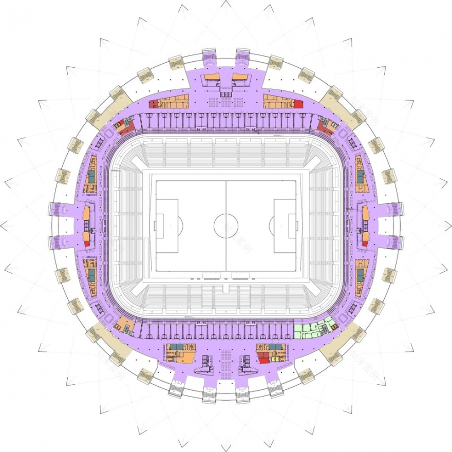俄罗斯 Samara 足球场丨PI ARENA-50