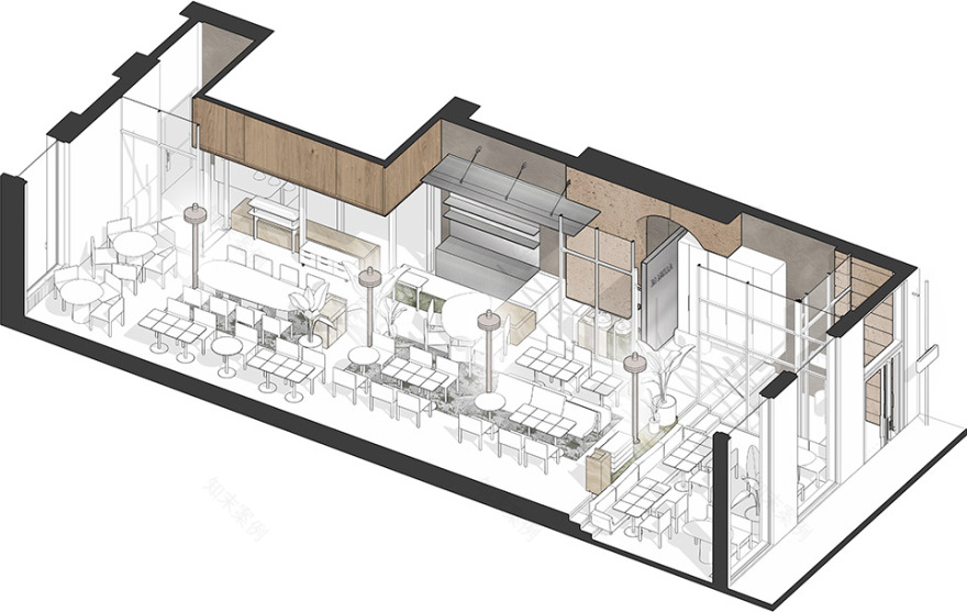 莫斯科DI NULLA餐酒馆丨俄罗斯莫斯科丨DA BUREAU-17