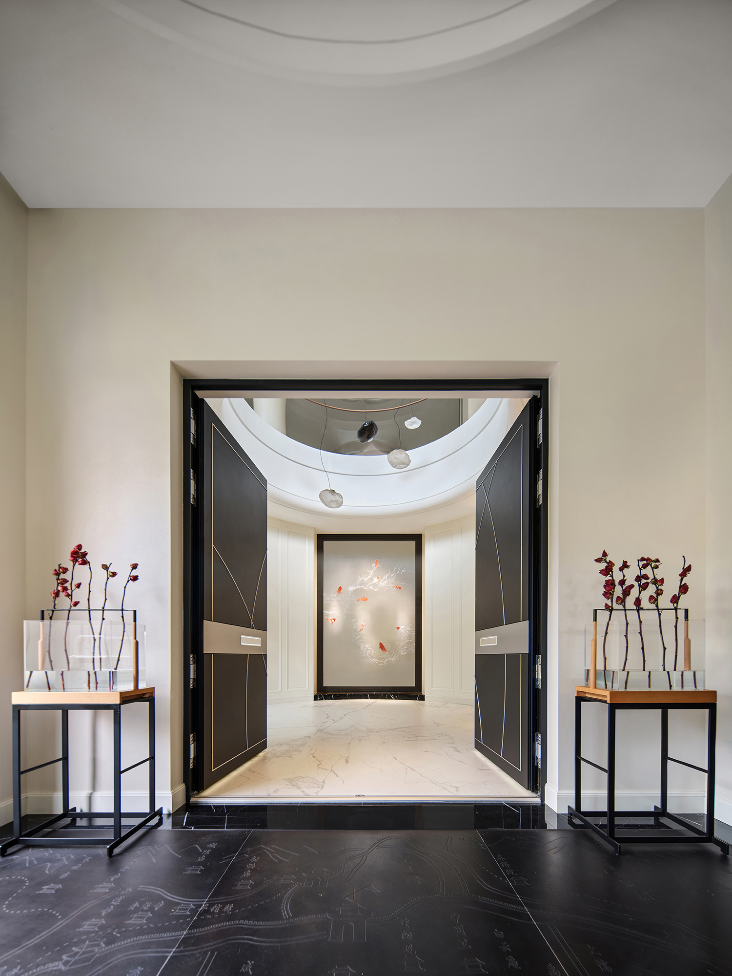 四川成都·锦官新城1000㎡ 森系自然住宅设计丨中国成都丨STUDIO.Y室内设计事务所-12