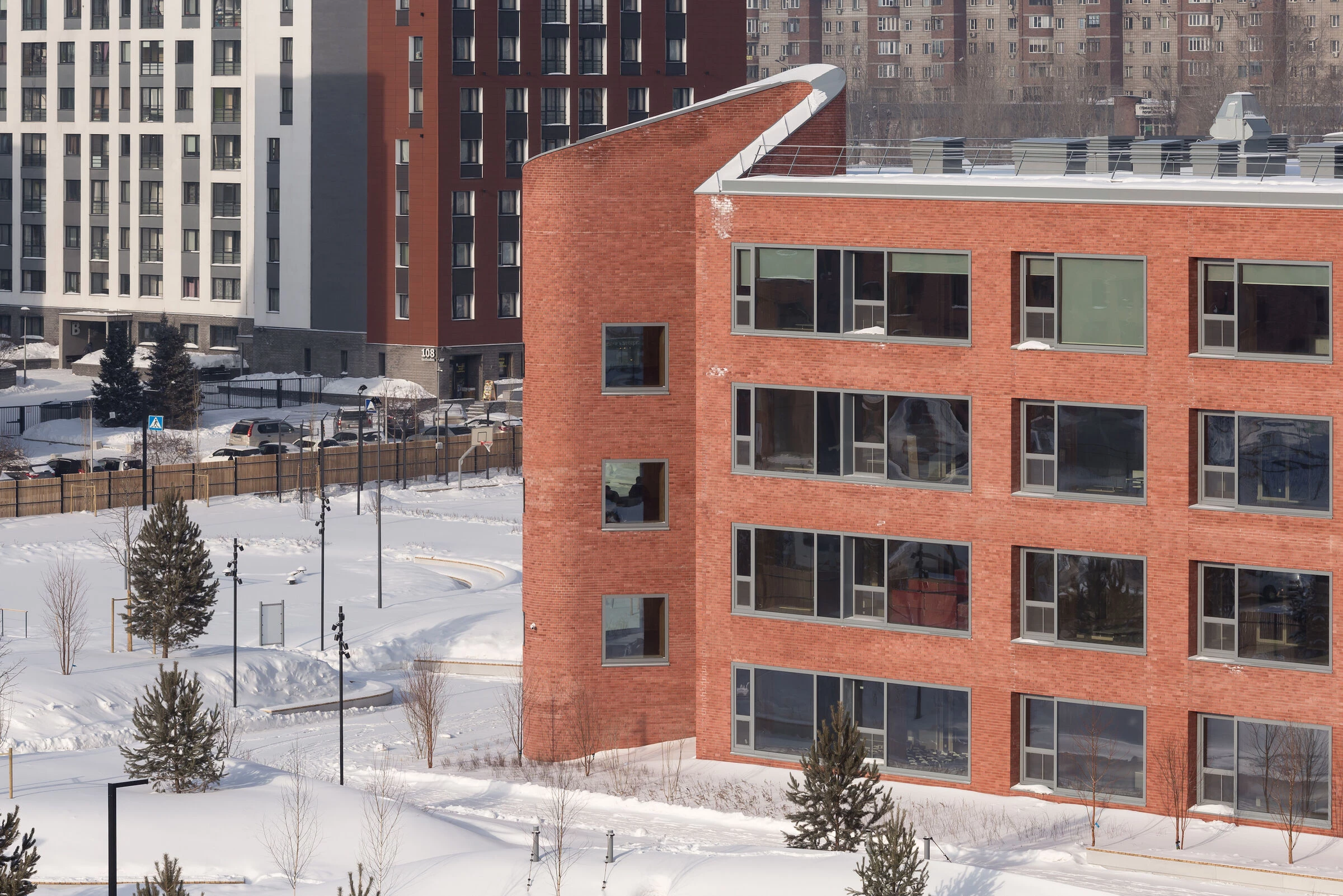 新西伯利亚公立学校丨俄罗斯新西伯利亚丨Brusnika Company,SVESMI-31