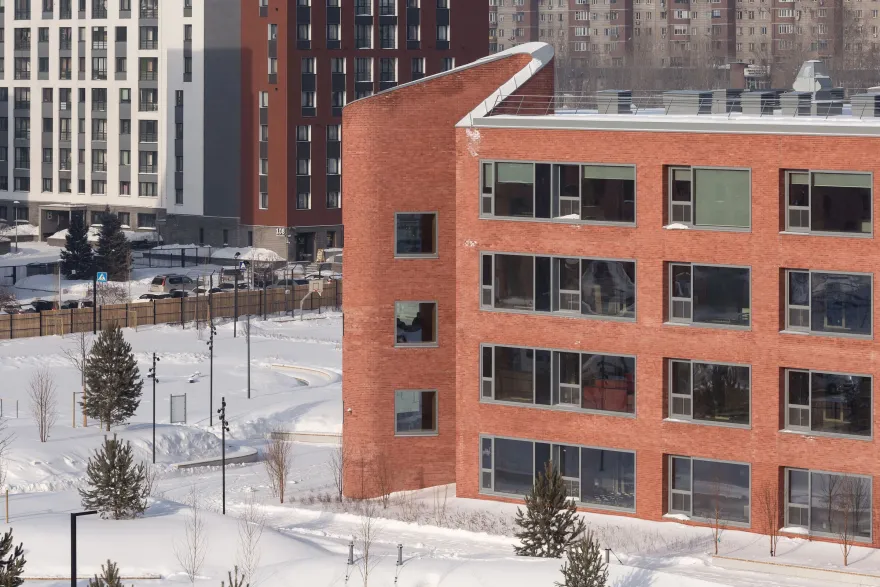 新西伯利亚公立学校丨俄罗斯新西伯利亚丨Brusnika Company,SVESMI-31