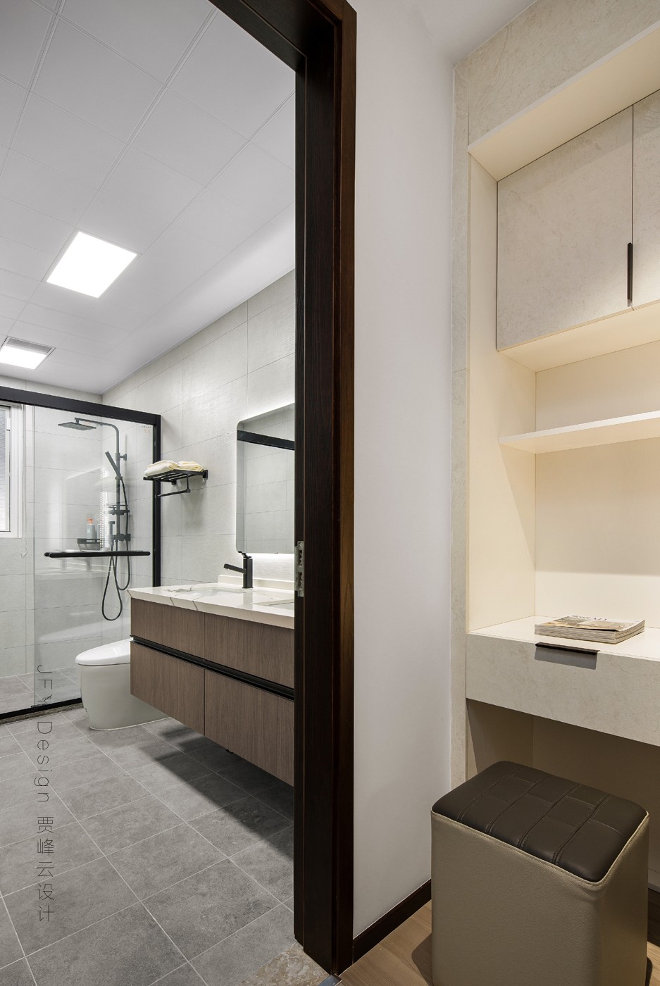 贾峰云打造“秋如画”私家叠墅,艺术生活空间典范-47