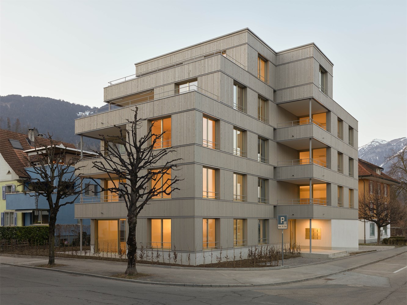 瑞士Gartenstrasse住宅楼-4