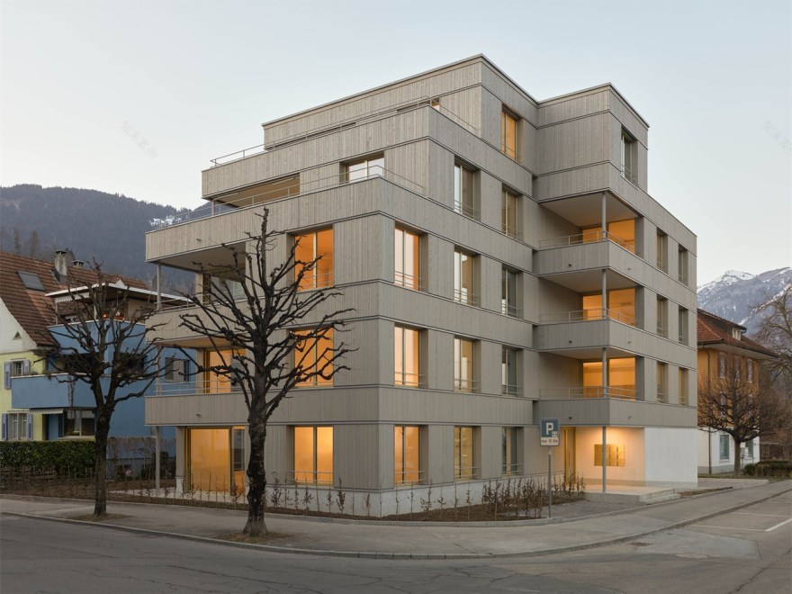 瑞士Gartenstrasse住宅楼-4