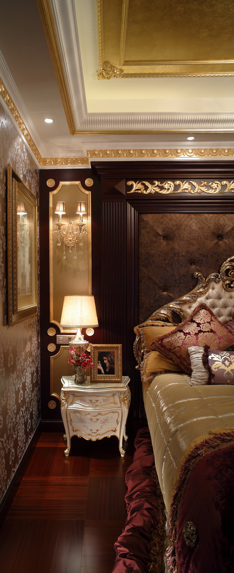 泉州浦西万达公馆 豪华欧式样板房-19