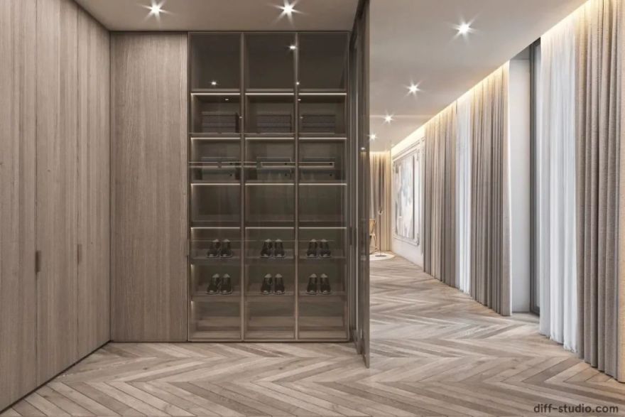 乌克兰基辅 1600㎡新古典奢华大宅丨Diff.Studio-57