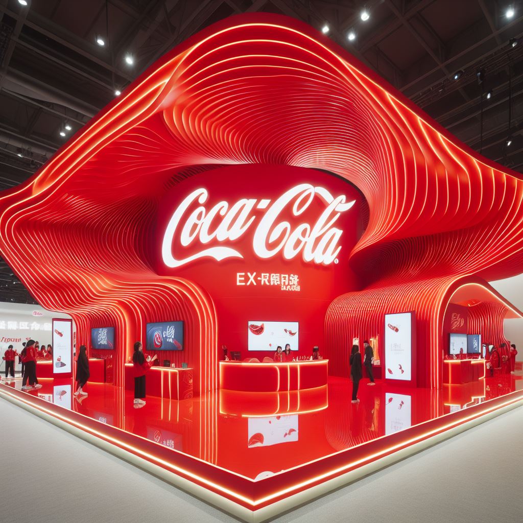 AI simulates the Coca-Cola booth-5
