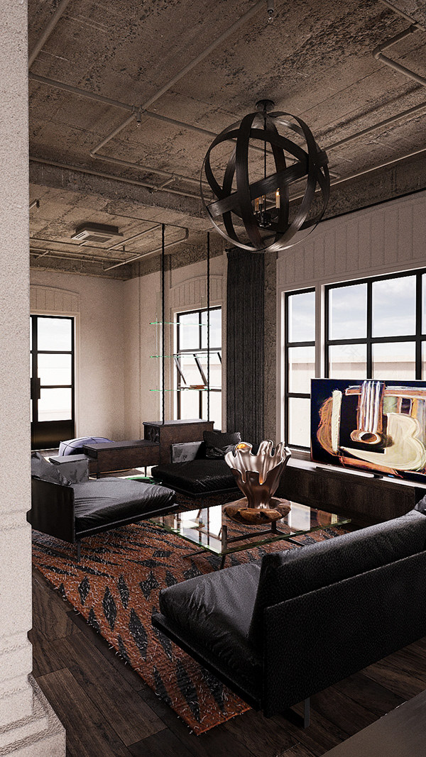 工业风别墅设计丨越南胡志明市丨Demi Filos(Phuong Pham)-7