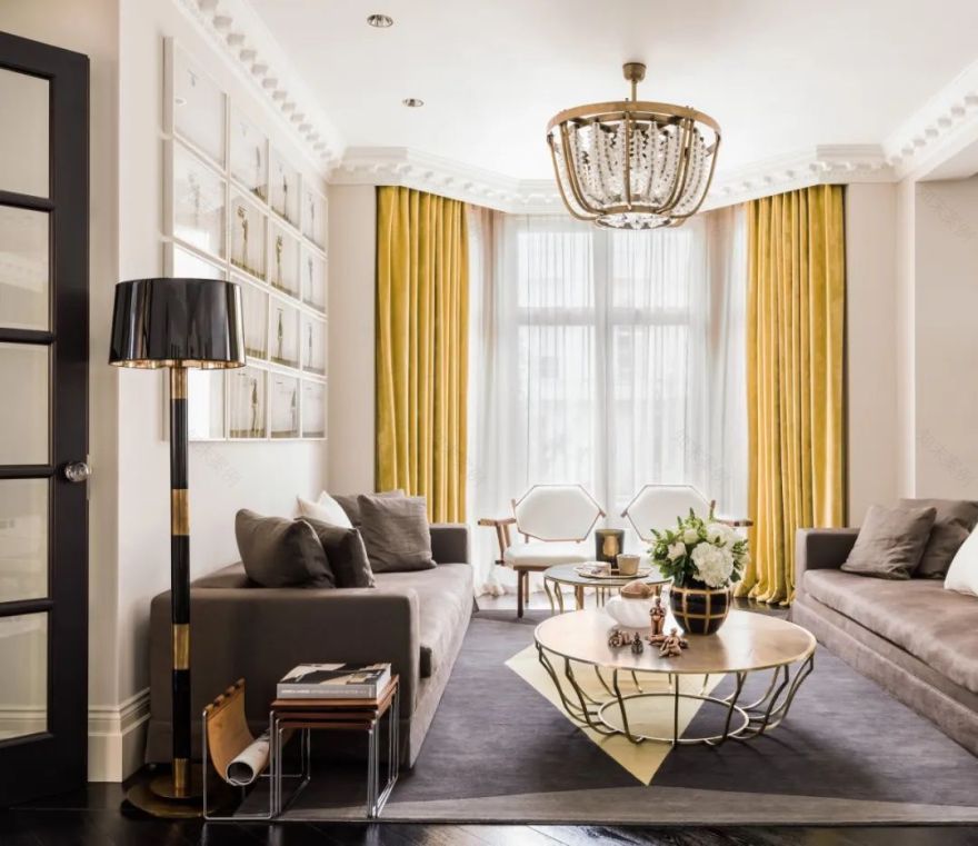 意式混搭风,高质感的雅奢独栋别墅设计!-16