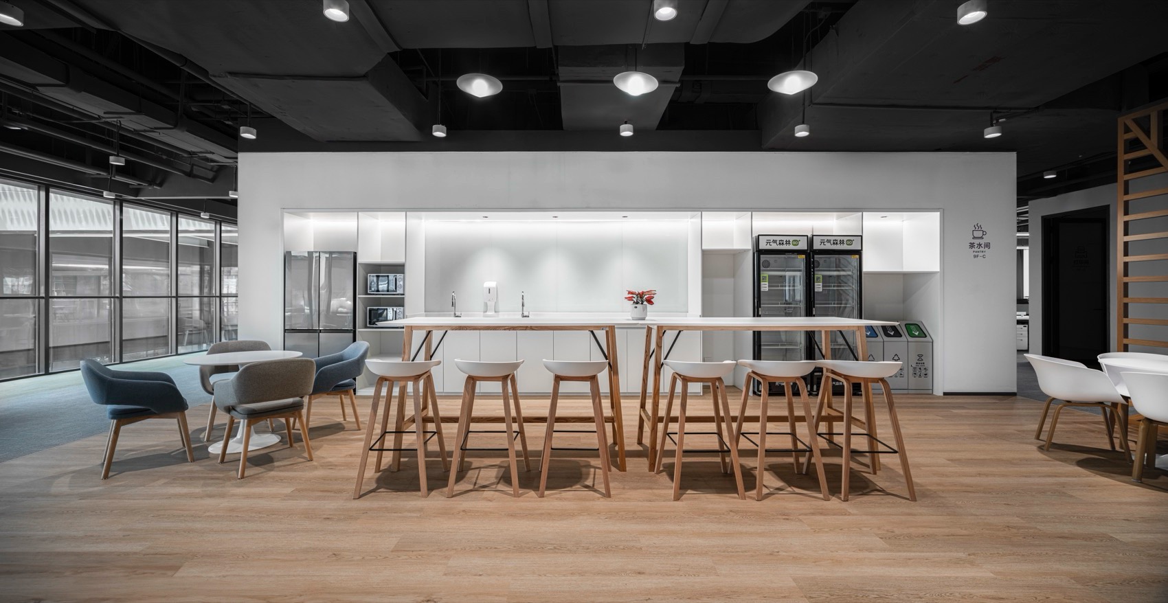 好未来昌平教育园区办公总部丨中国北京丨室内,景观:维思平建筑设计,建筑:一合建筑设计研究中心-24