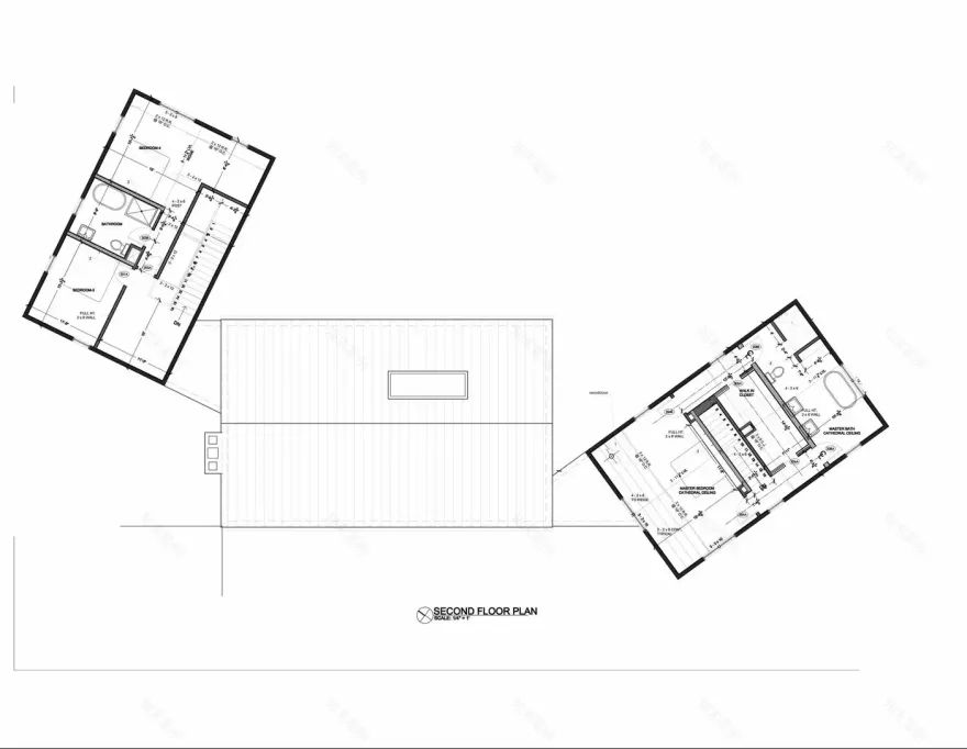 Hamptons 乡村风格别墅设计-25