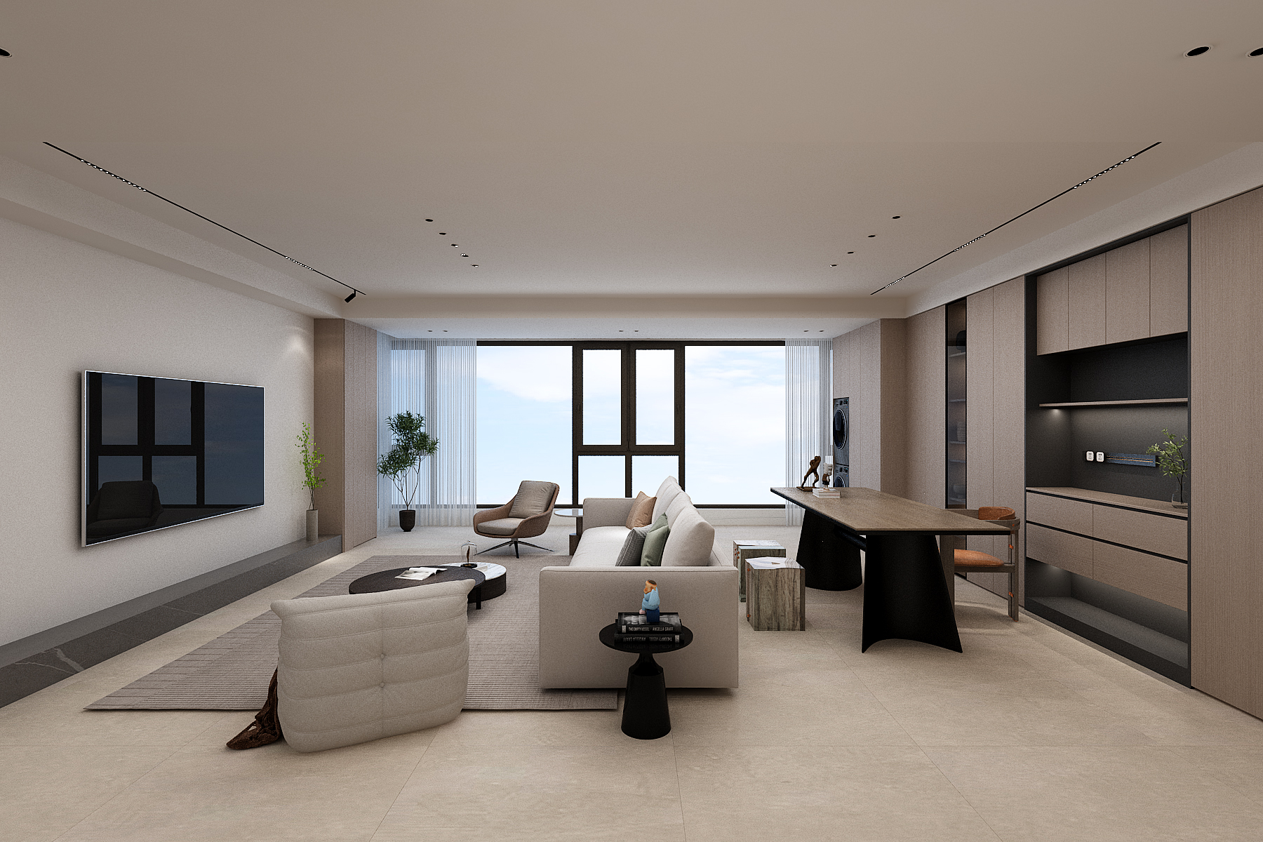 绿地·御景澜庭|143㎡现代住宅，质朴的低调-2