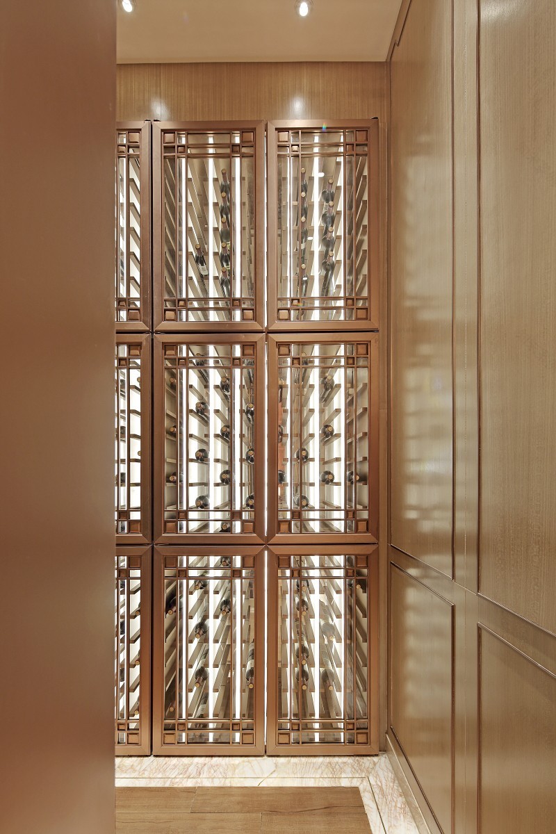 君临天下豪宅:轻奢风吹拂下的别墅设计 辛视设计-17