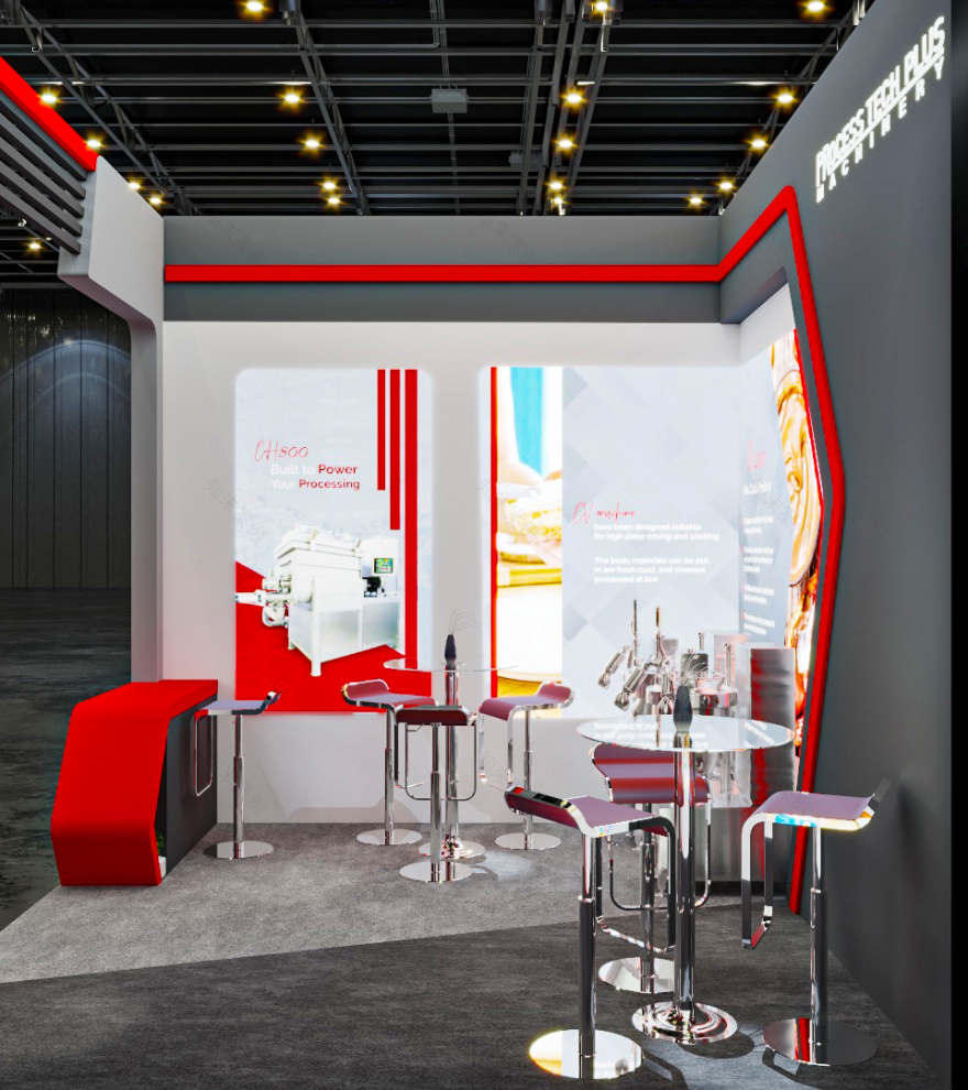 Process Tech Plus贸易展展位设计-8