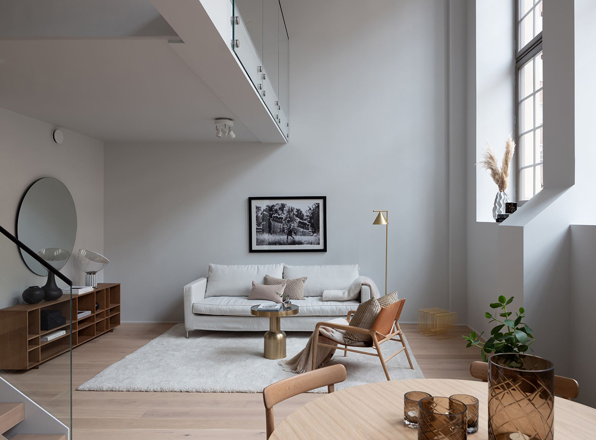 斯德哥尔摩百年体育馆改造成简约北欧风公寓-1