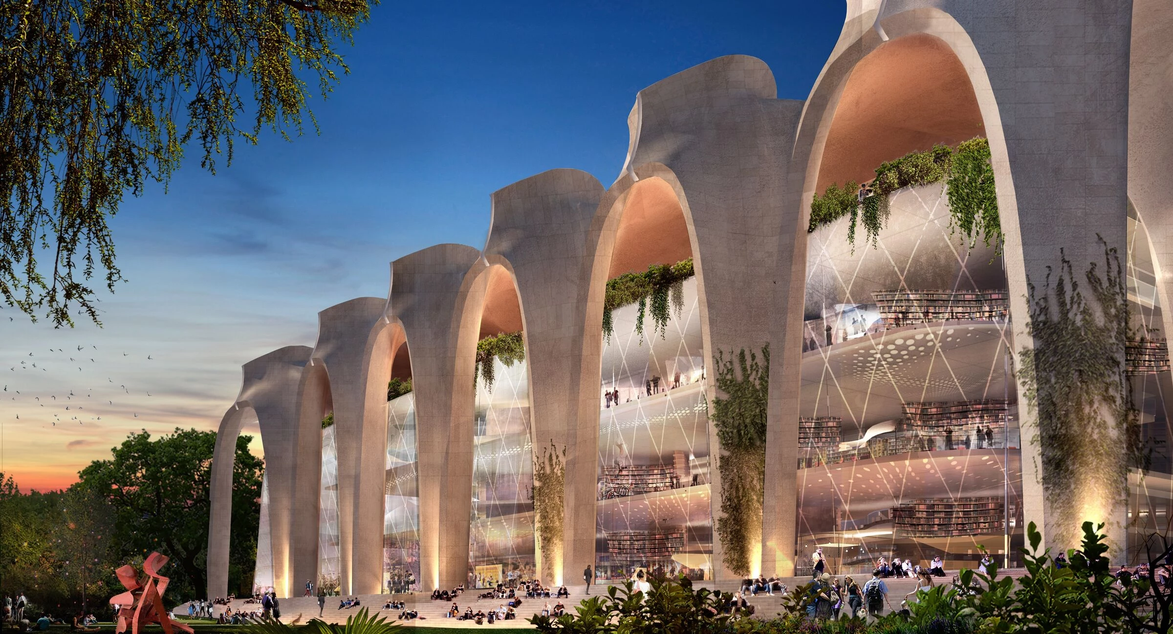 伊斯坦布尔技术大学图书馆丨土耳其伊斯坦布尔丨Gad Architecture-10