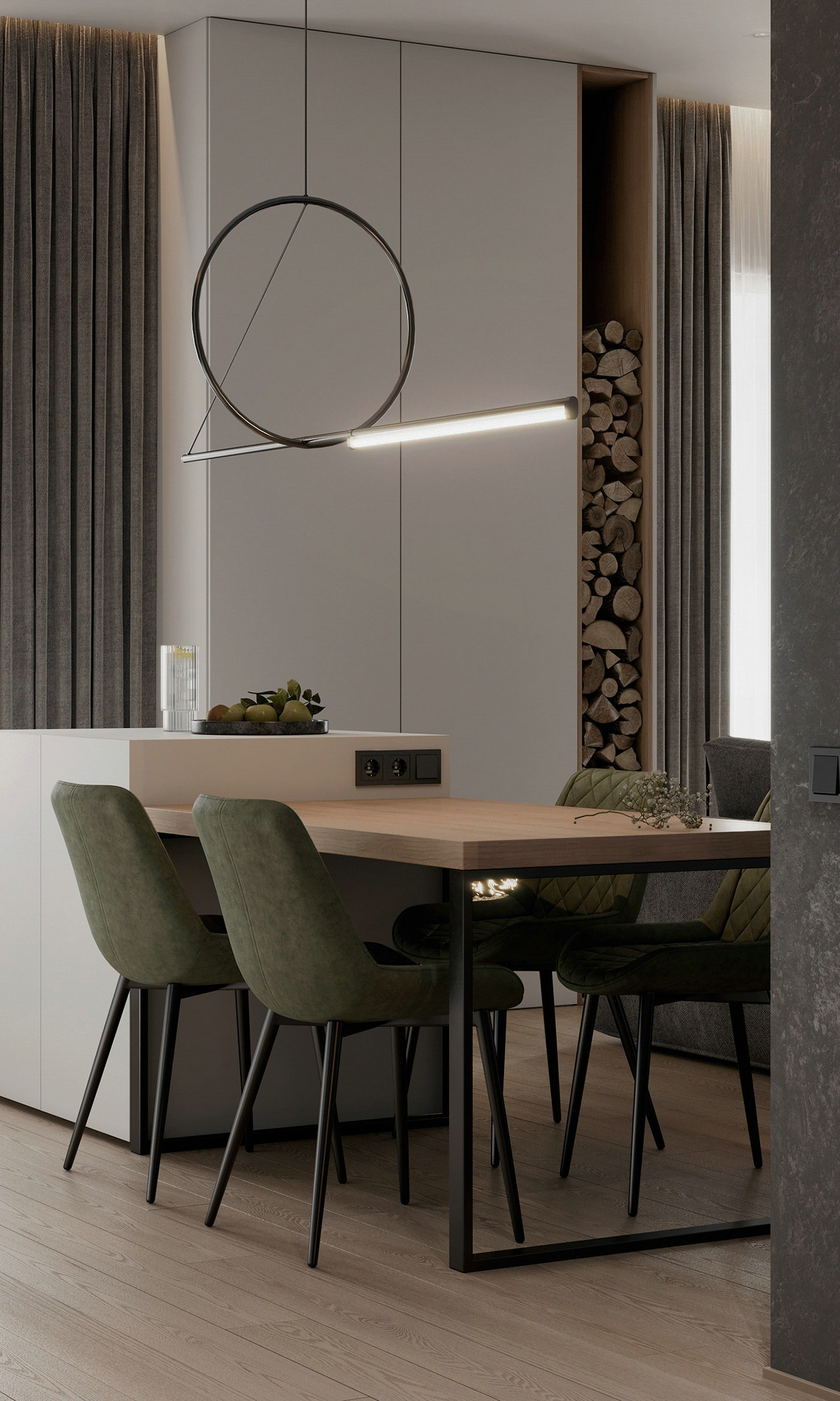 高级灰色系小空间公寓设计-6