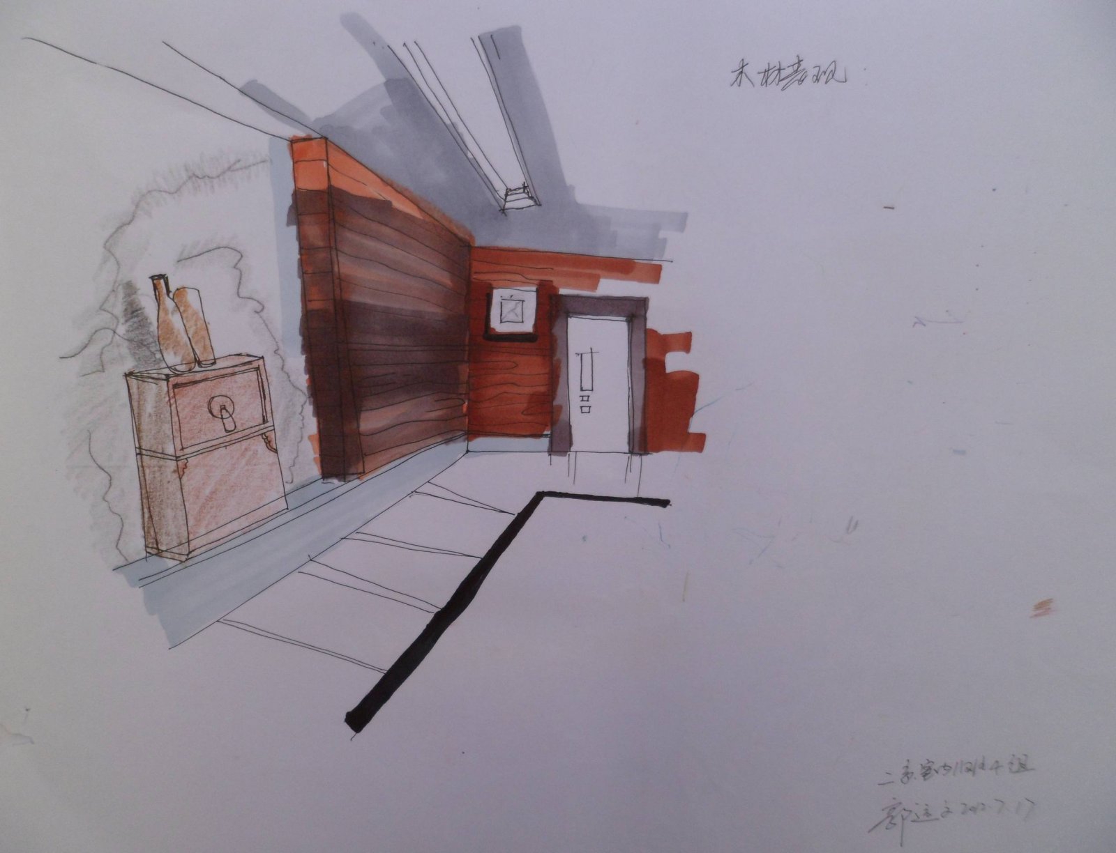 WYD+无影——几年前在特训营的手绘线稿单体-5