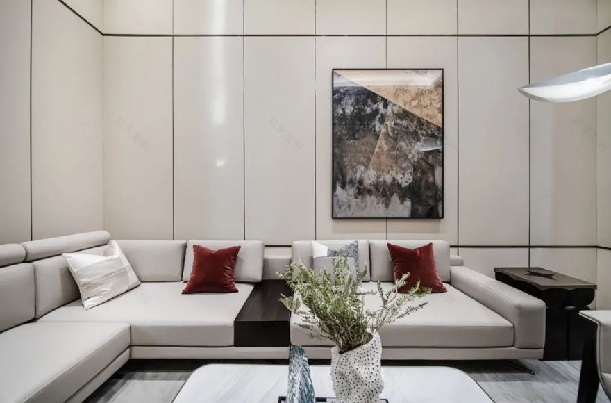 霸州隆基泰和观棠上境销售中心与样板间丨元禾大千-17