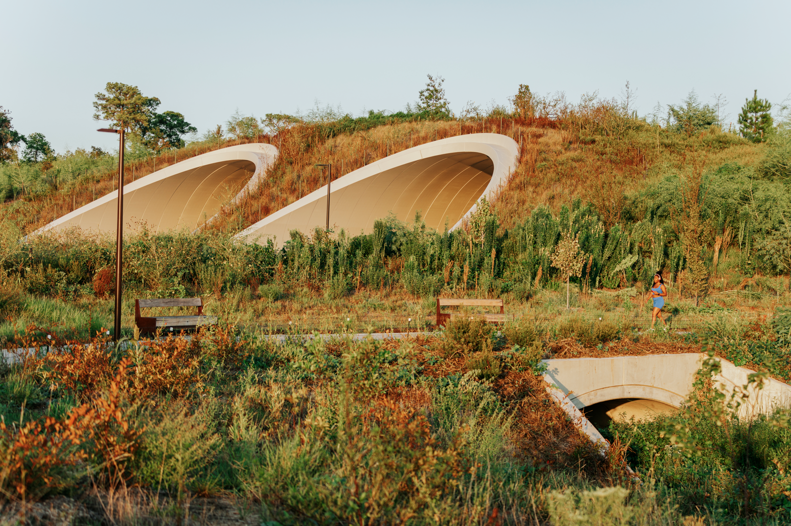 Kinder Land Bridge and Cyvia and Melvyn Wolff Prairie at Memorial Park | Nelson Byrd Woltz Landscape Architects-12