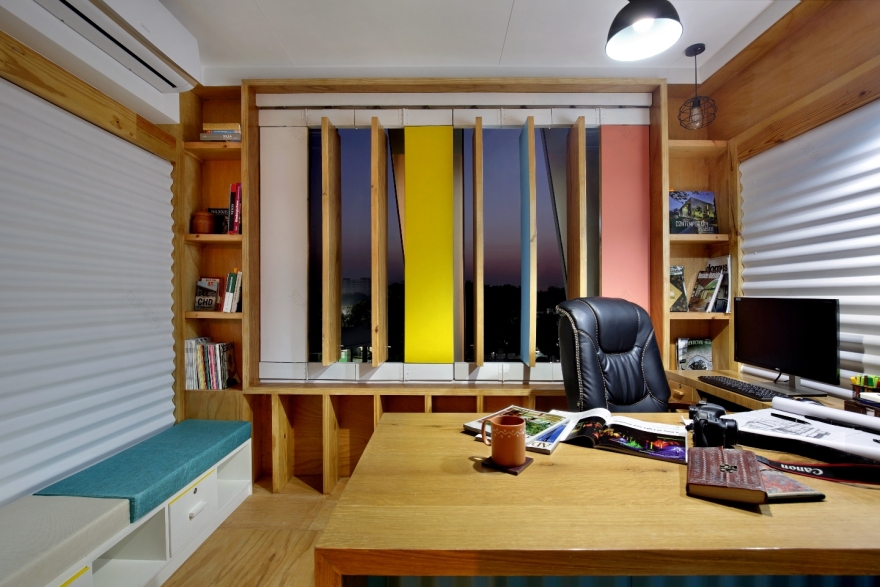 曼诺·帕特尔设计室的绿色可持续办公空间-23