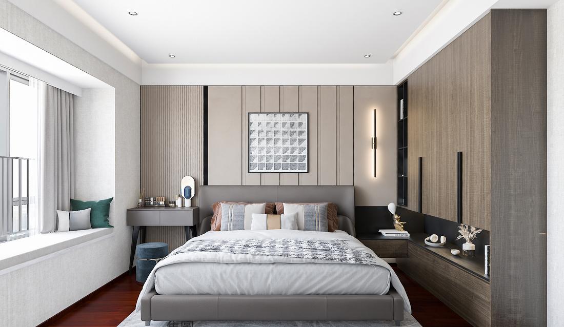 广州兰亭盛荟 130m²高级灰时尚家居丨中国广州-14