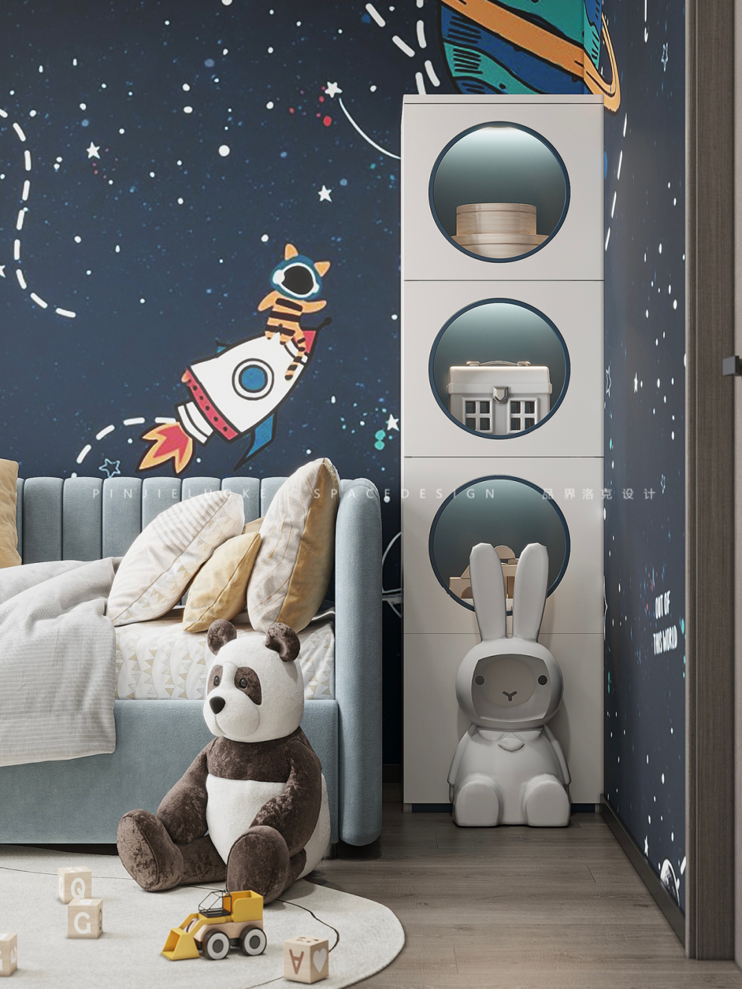 陕建·沣渭壹号院意式奢调舒适家居设计-27