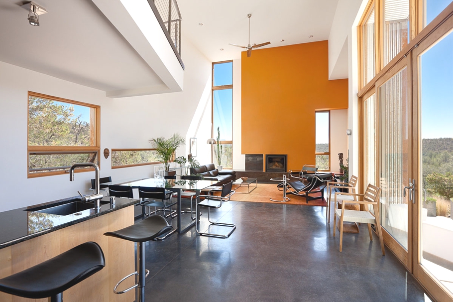 Cedar Crest山坡上的节能住宅项目丨墨西哥-11