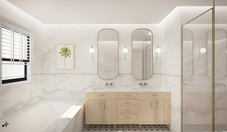 温馨复古两居室-21