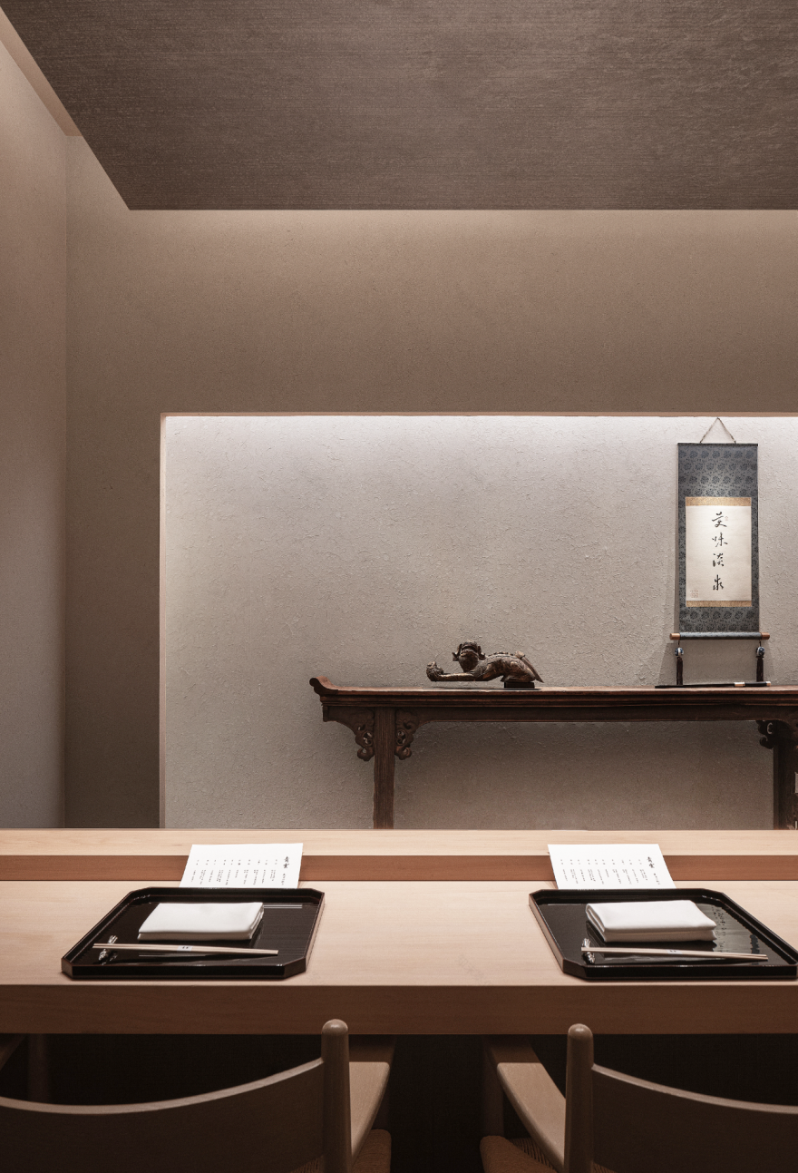 晴空·日本料理深圳店丨中国深圳丨春山秋水设计-29