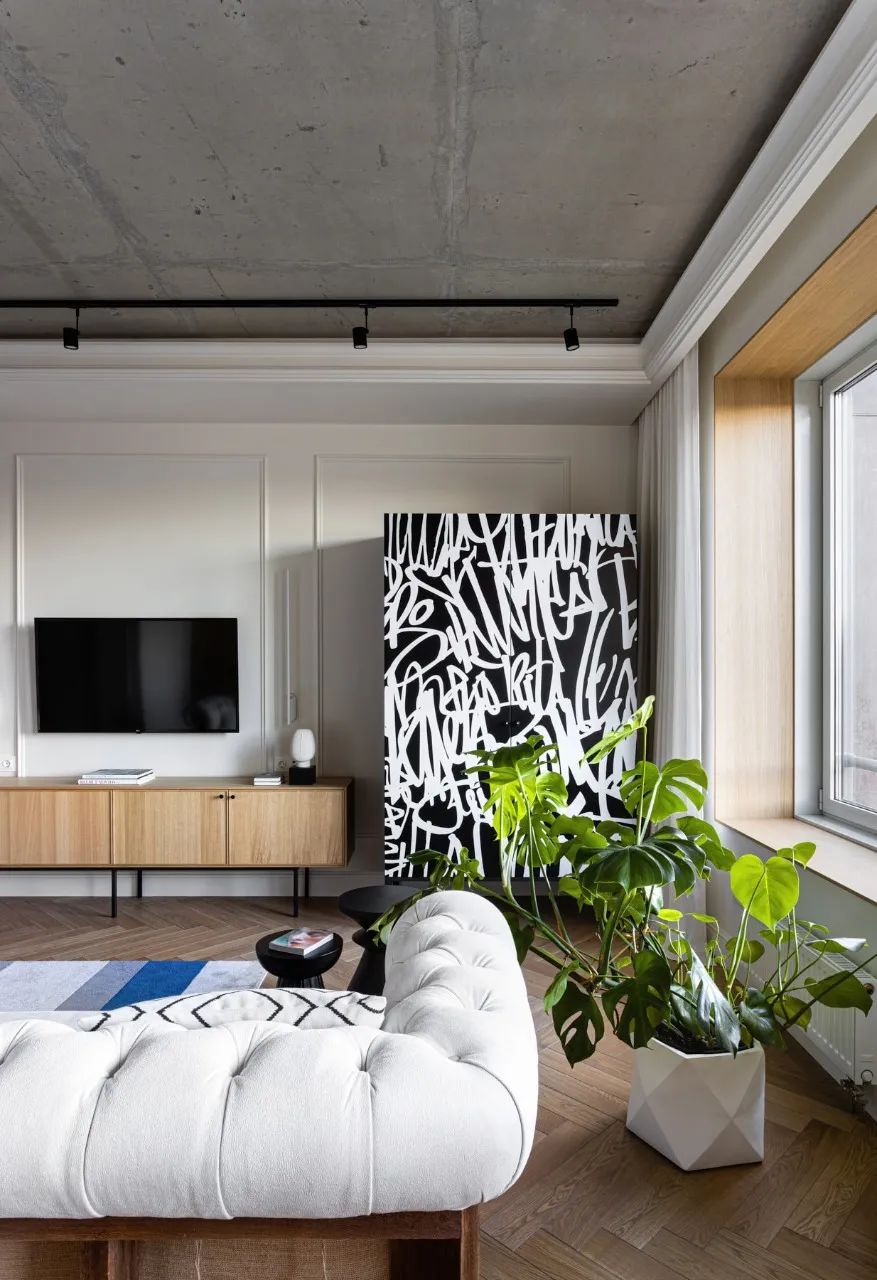 44 平米明亮雅致一居室设计丨Irina Shevchenko-29