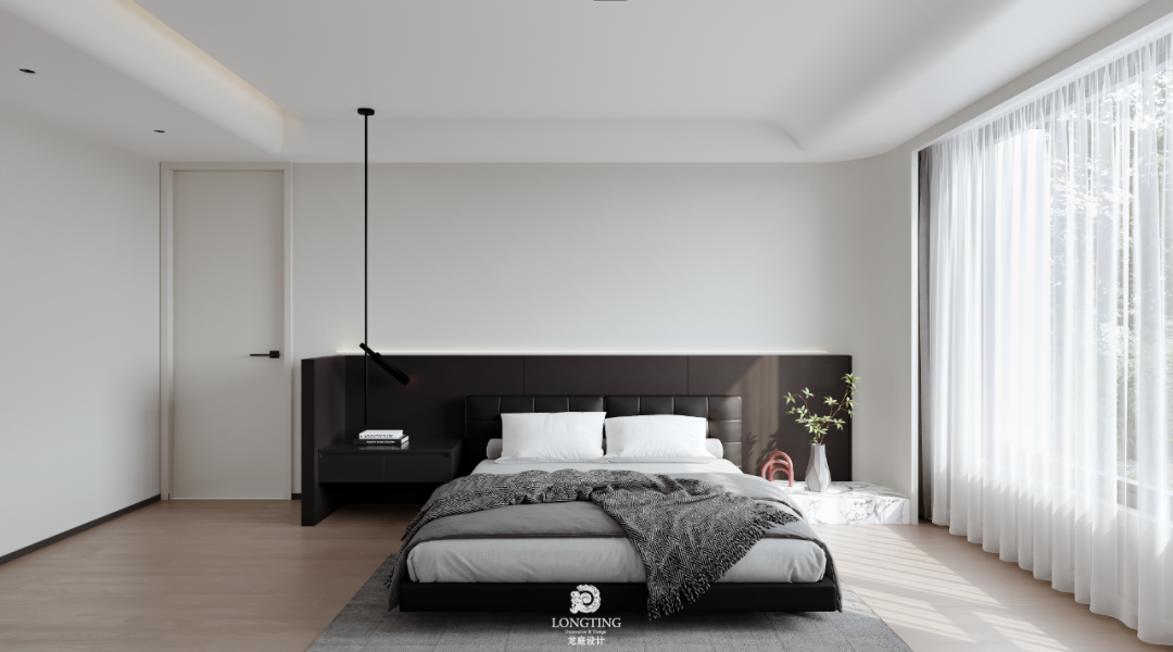 忆境府·现代简约生活空间丨龙庭设计-32