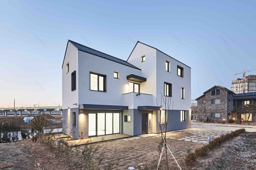 韩国郑王洞双宅设计-60