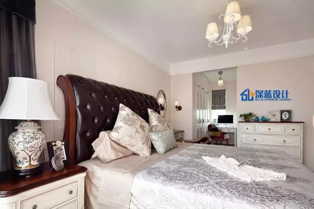 摩卡格调——小三房的美式清新调——侨城豪苑设计完工实景-10