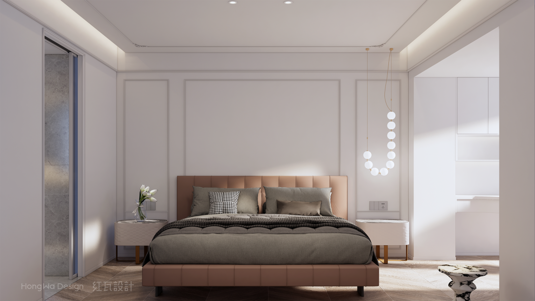 月光梦境 · 法式轻奢亲子住宅设计丨中国福州丨红瓦设计团队-48