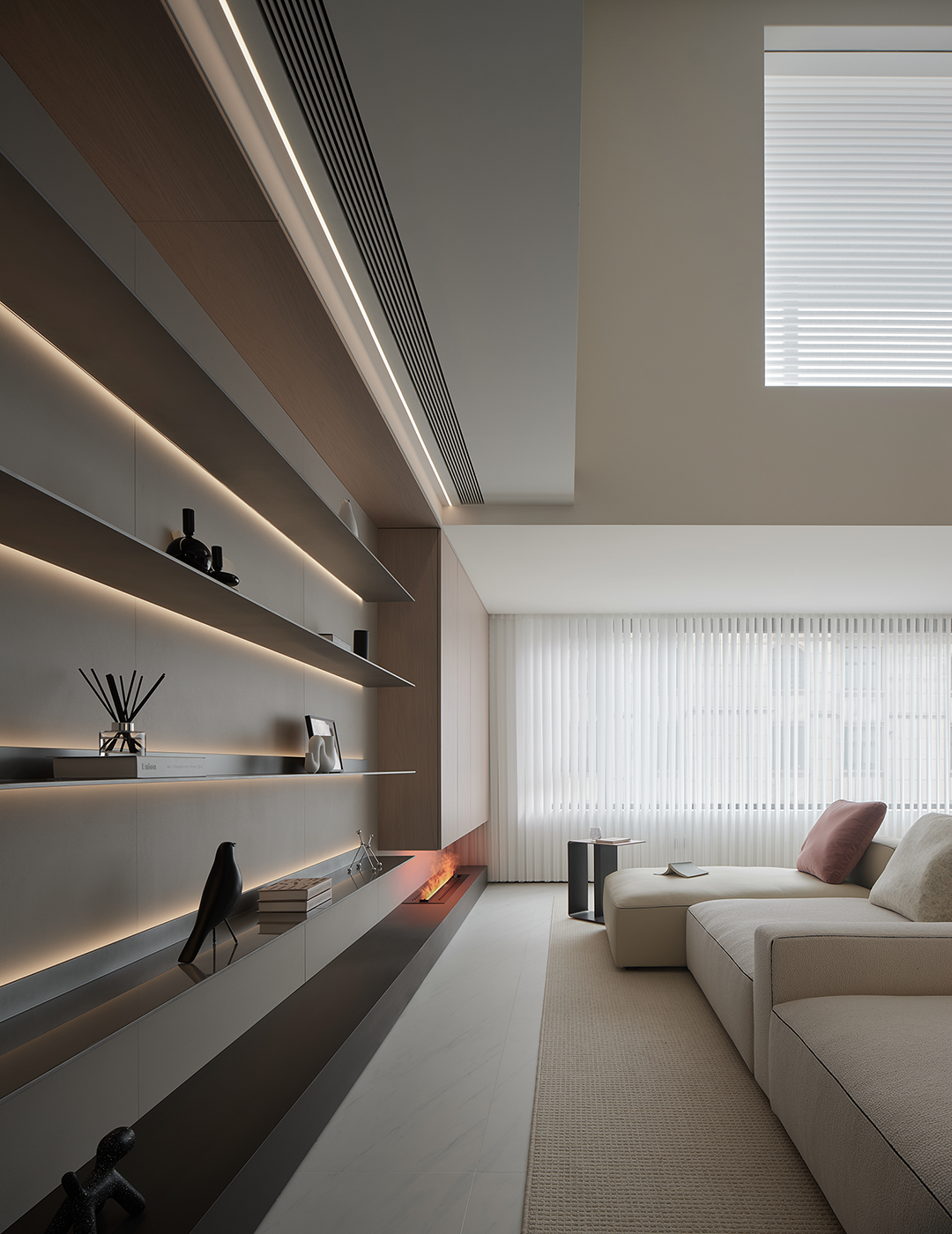 连云港同科汇丰国际 270㎡住宅丨中国连云港丨刘柱设计事务所-17