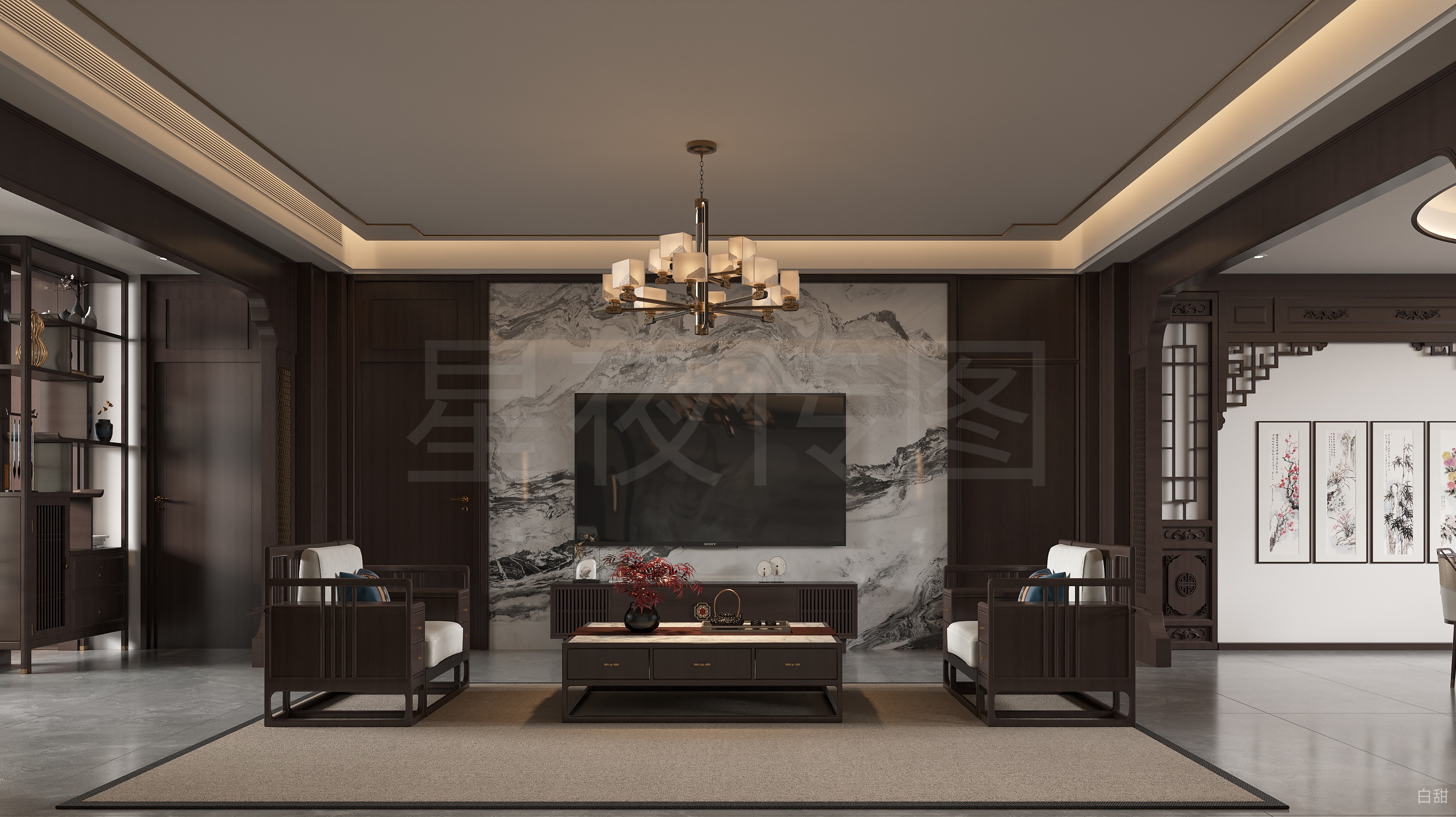 现代中式风|精准还原，将山水禅意揉进生活日常-7