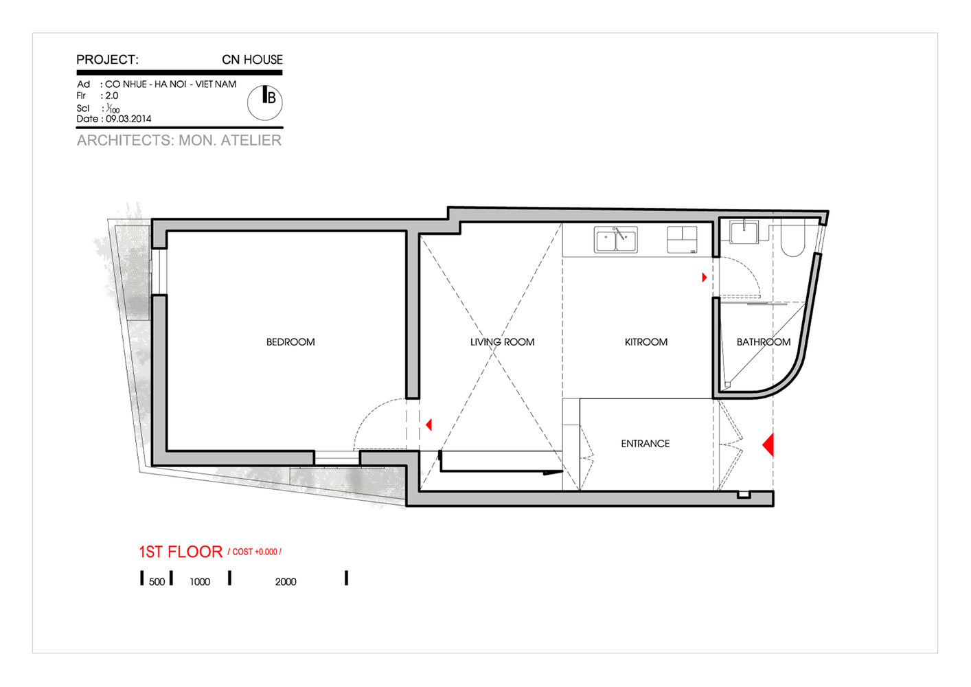 河内旧宅新生，功能空间促进家庭互动-36
